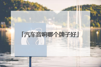 开云体育 开云官网汽车音响排行榜(全球汽车音响排名前十)