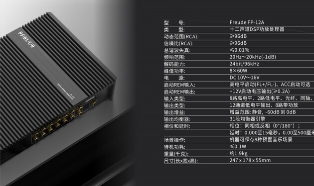 开云APP 开云官网入口FREUDE弗莱德汽车音响：探索FREUDE DSP系列开启感官之旅(图3)
